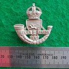 WW2 South African Durban Light Infantry Regiment Officers Cap Badge Lugs Africa