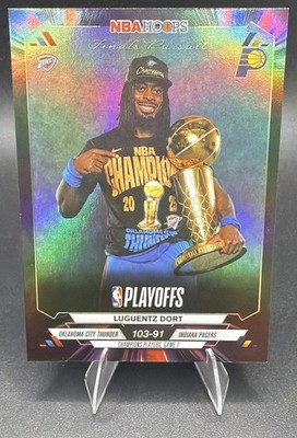 Luguentz Dort 2025-26 Topps Hoops #FP-92 Finals Pursuit The Thunder