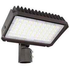 150W LED Flood Light with Dusk-to-Dawn Photocell, 150W-100W-75W Adjustable 13...
