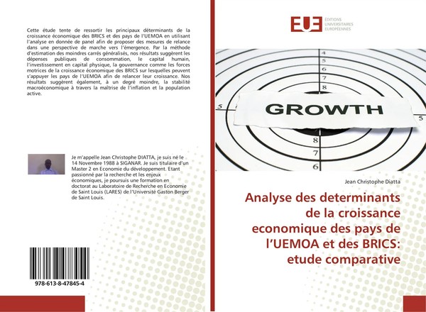 Jean Christophe Diatta | Analyse Des Determinants De La Croissance Economique...-image