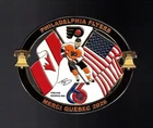 2026 Philadelphia Flyers, Zegras #46 / Quebec Pee Wee (PeeWee) Minor Hockey pin
