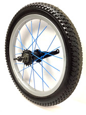 16" Bicycle Rear Silver Wheel Coaster Brake and 1.95" Tire Kids Bike #A16