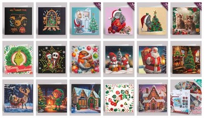 Craft Buddy - Crystal Art - Kartenbastelset - Diamond Painting - XMAS '25 - NEU
