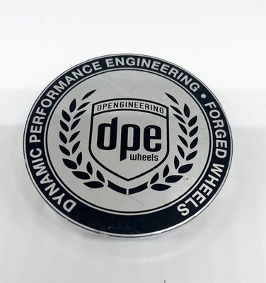 DPE Wheel Center Cap 10333 Black with Machined Logo