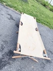 WW2 US Military Army Military Cot 1940s Canvas With Wood Frame