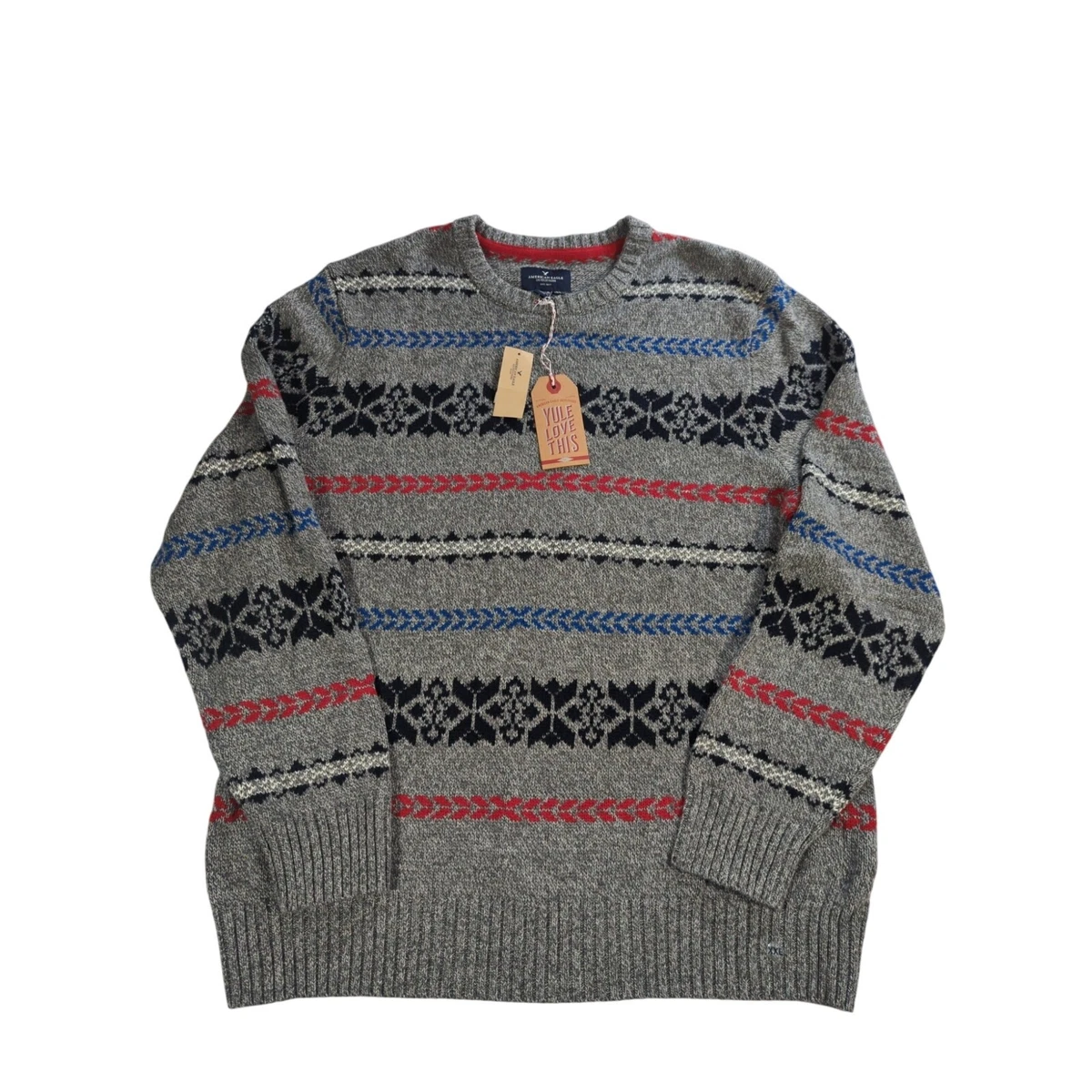 Pull Homme 100% Coton American Eagle Outfitters - Taille XL, Rouge - Occasion Très Bon état