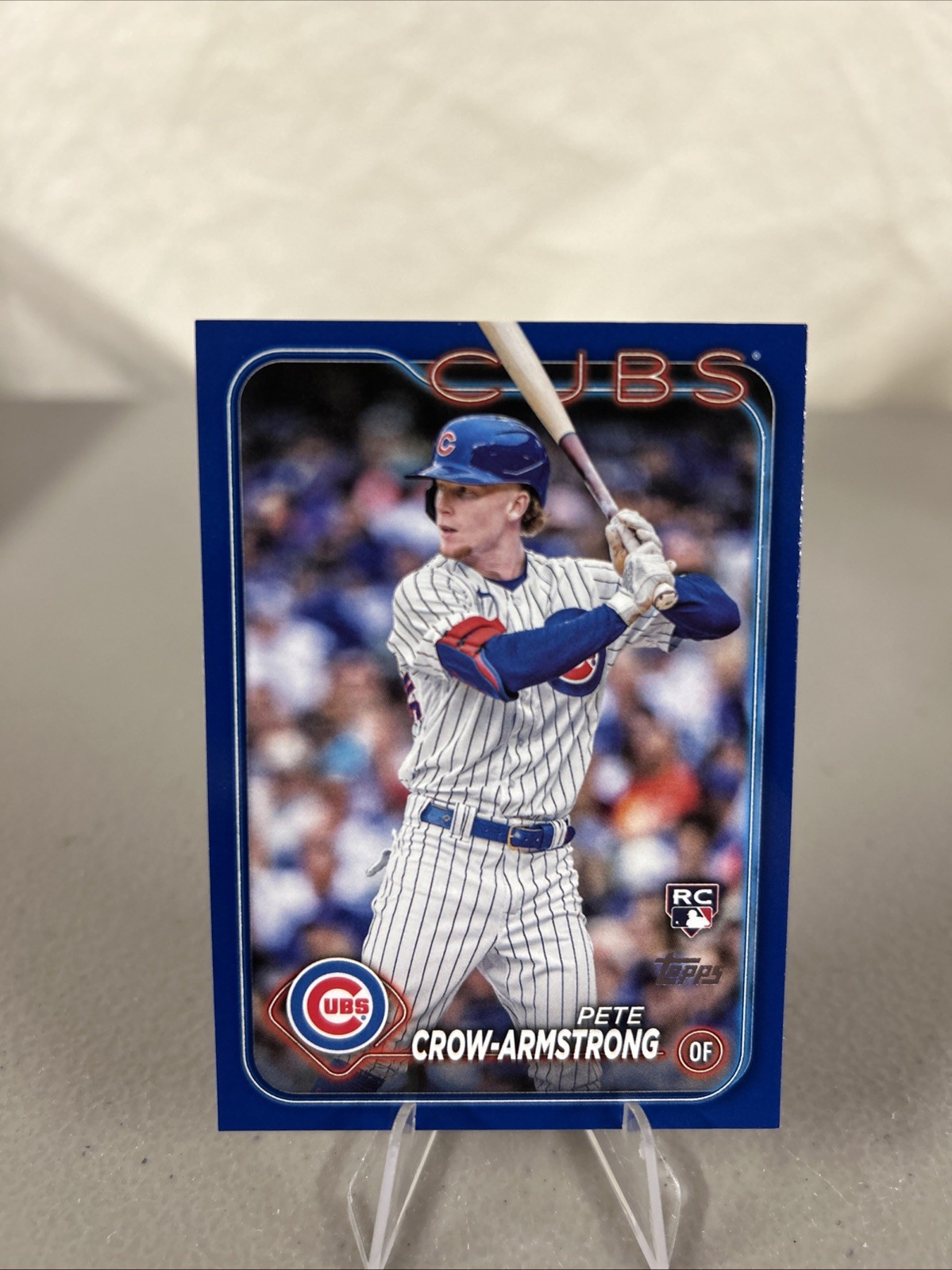 2024 Topps Series 2 - Pete Crow-Armstrong #407 Royal Blue (RC) Rookie