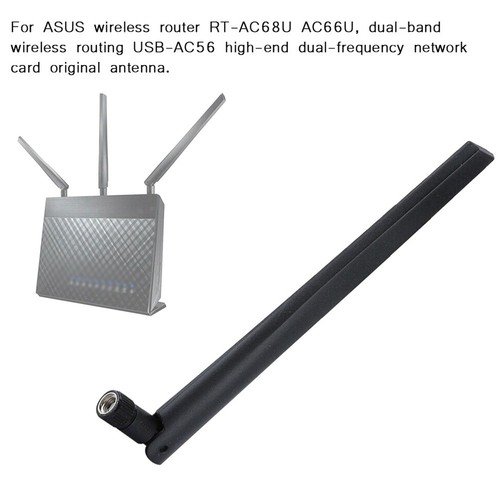 1pc Antenna 16CM 6DBi High Gain 2.4G/5G Dual-Band Network Card For ASUS - Photo 6/13