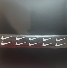 10 x Transfers  Swoosh Tick Sports logos Iron on HTV Nike Pro tick Free P&P