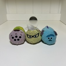Disney Tsum Tsum Mini Plush 3.5  Monsters Inc University Roz Squishy Sulley