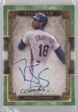 2018 Topps Five Star Green 11/15 Darryl Strawberry #FSA-DT Auto nz0