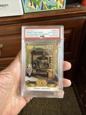 2021 Spx Jeremy Swayman #sbajs 73/75 Auto Psa9 Card Psa Authentic Shadowbox RK!!