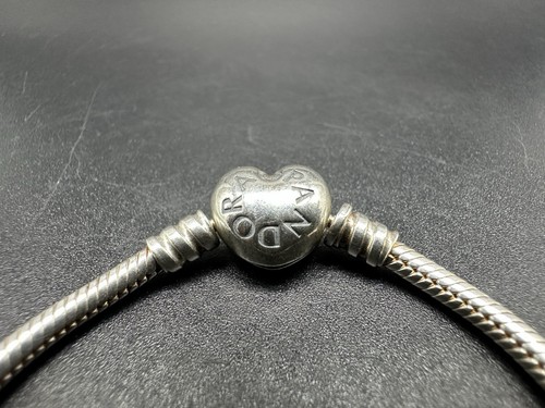 Bracciale Pandora per bambini in argento sterling 925 originale lungo 5,75" - Foto 7 di 13