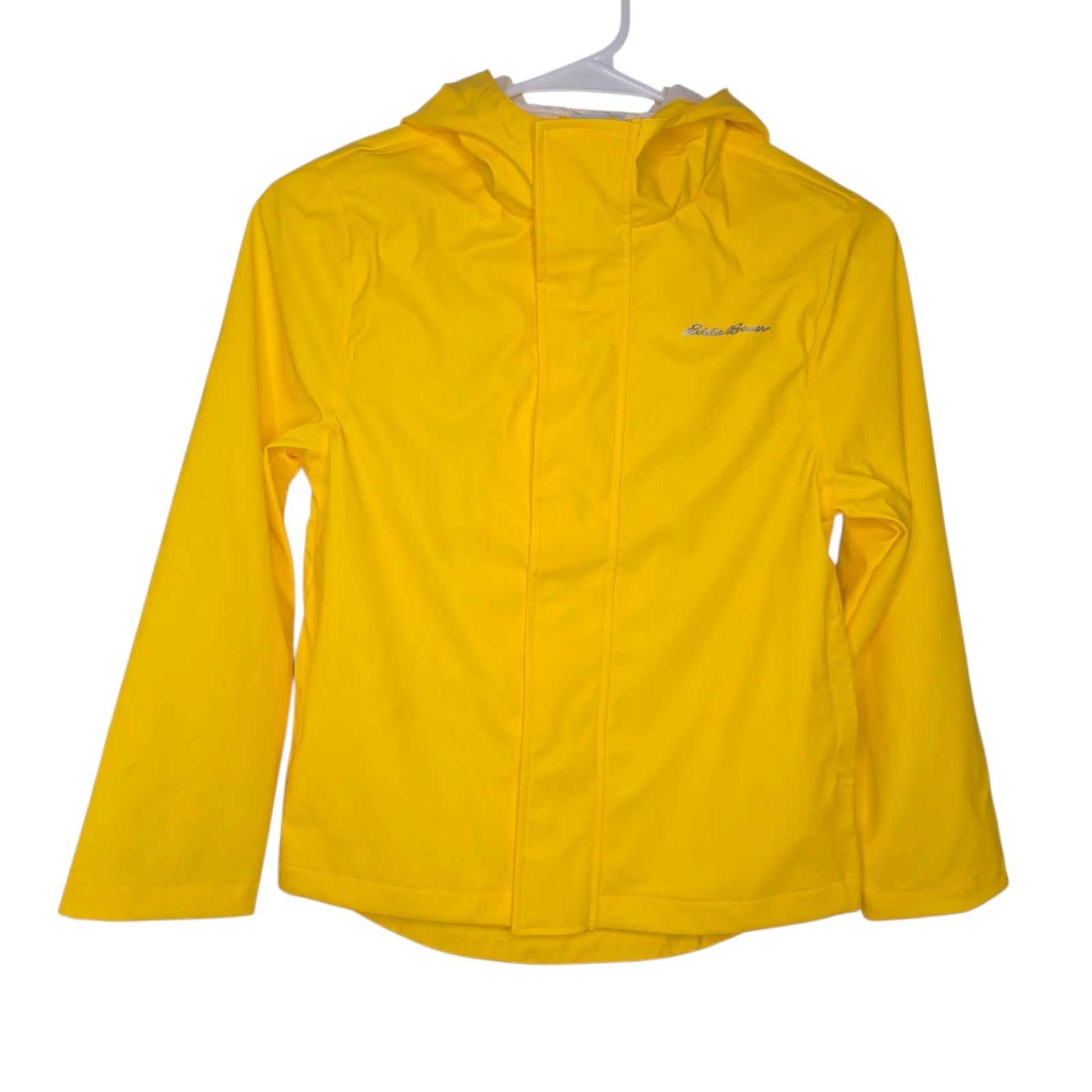 Eddie Bauer Kids Youth Yellow Rock Skipper Hooded Rain Slicker Jacket Small 7/8
Opens in a new windo