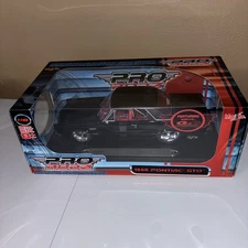 Maisto Pro Rodz 1:18  1965 Pontiac GTO *Black RARE! GFG Modular Wheels Roll Cage