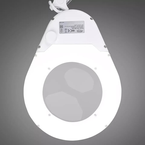 Lampada da tavolo,lente ingrandimento 5 diottrie,luce led.Estetista,elettronica - Foto 9 di 10