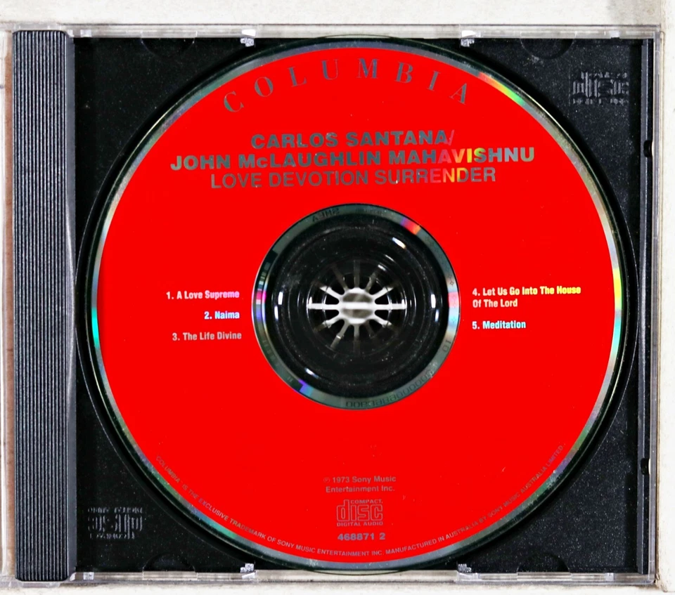 Carlos Santana - Love Devotion Surrender (CD 0) Foto 2 de 3
