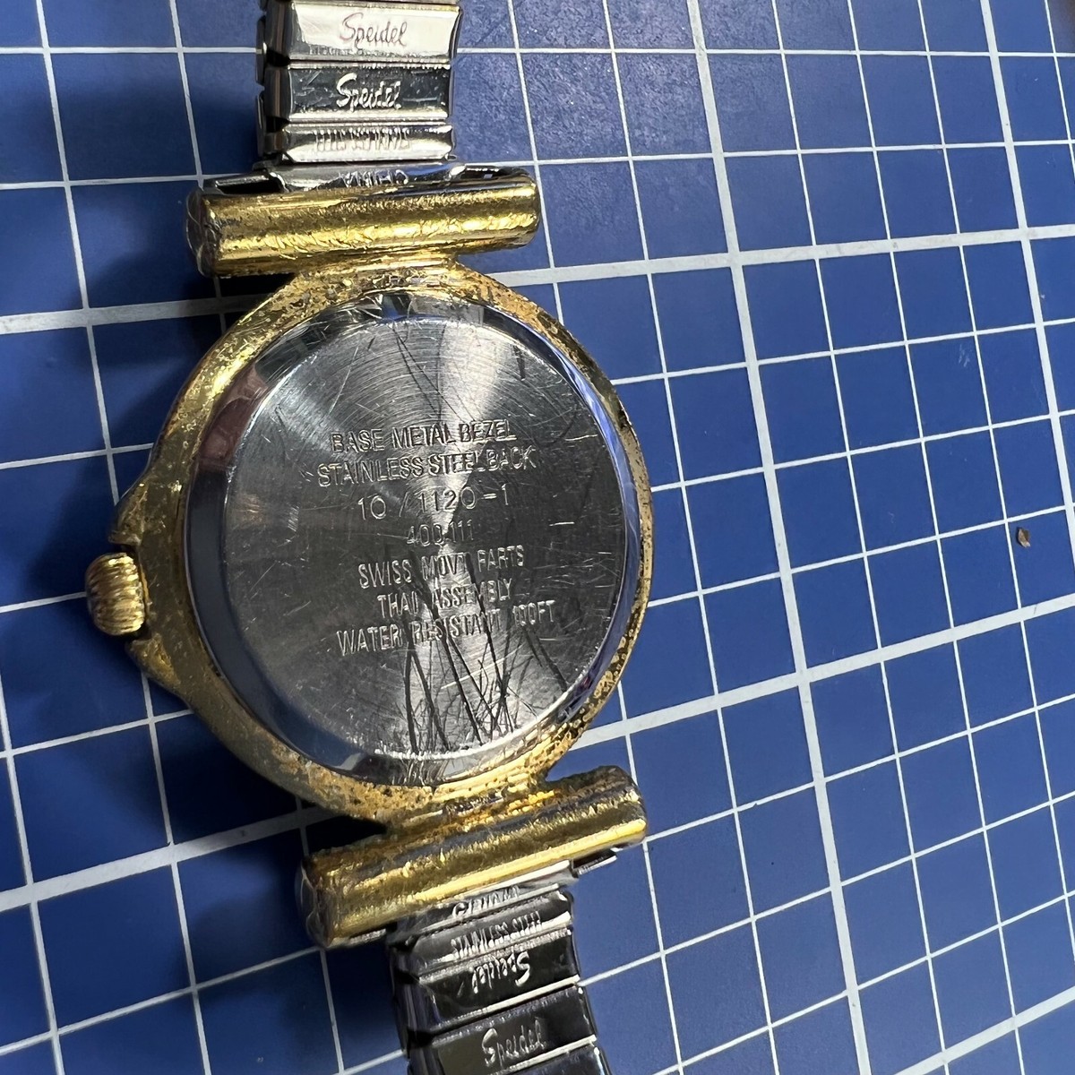 ANNE KLEIN II 10 1120-1 400 111 DATE gold & silver tone FLEX ANNE KLEIN II 10 1120-1 400 111 DATE gold & silver tone FLEX
