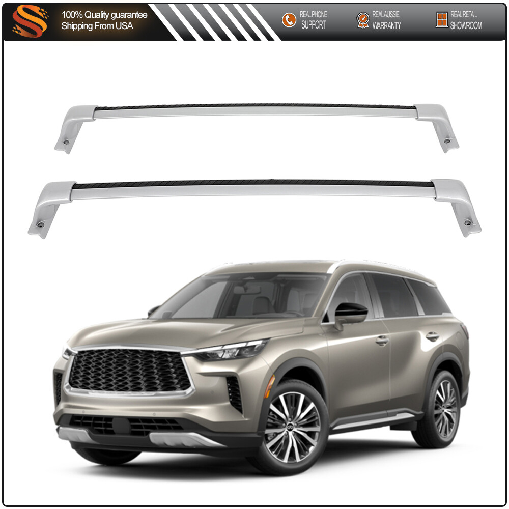 Roof Rack Cross Bar For 2023 Infiniti QX60 Luggage Cargo Carrier All