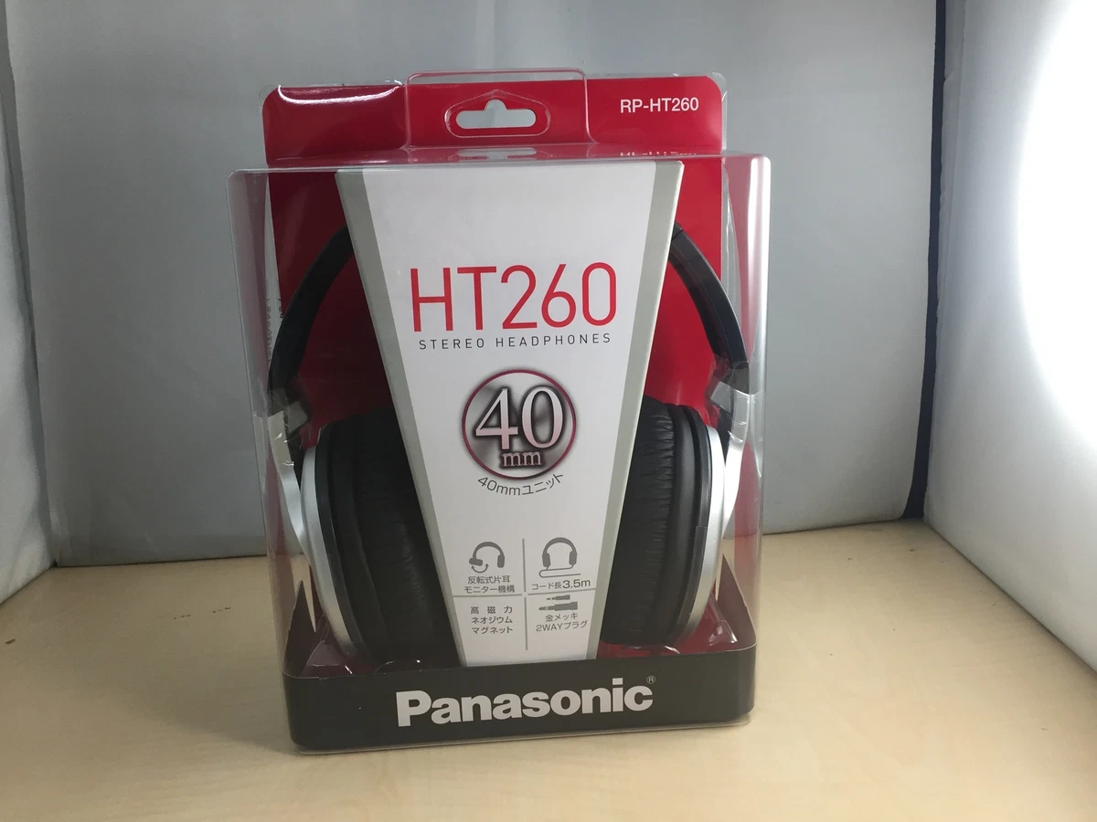 購入 Panasonic ステレオヘッドホン ブラック RP-HT260-K(品