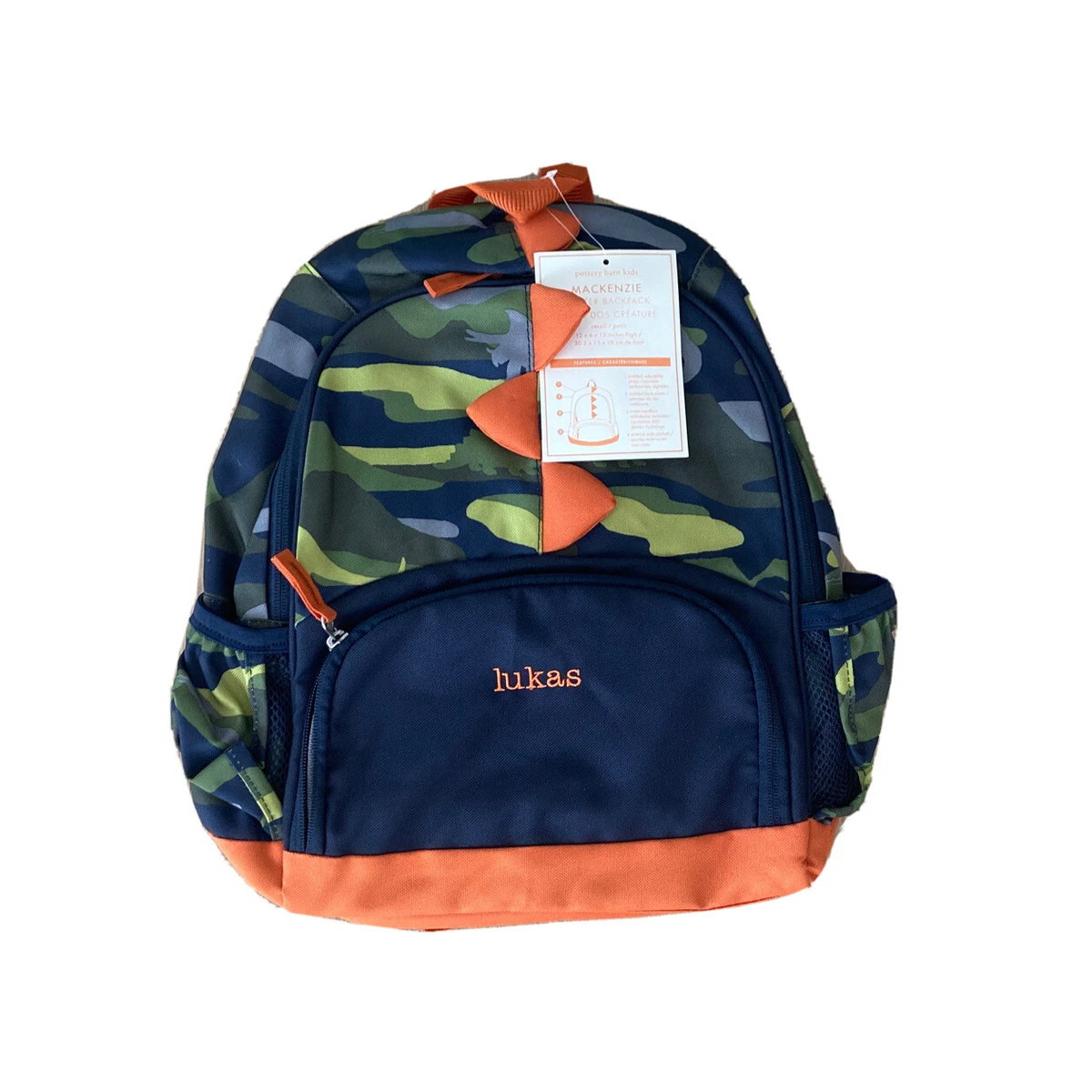 Pottery barn kids dinosaur cheap backpack