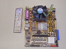 Asus P5GC-MX/1333 REV 3.04G + Core 2 Duo E6420 + 4GB + I/O Shield COMBO TESTED
