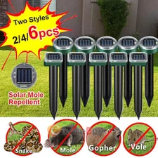 Solar Ultrasonic Animal Repellent Outdoor Cat Repellent Dog Deterrent Waterproof