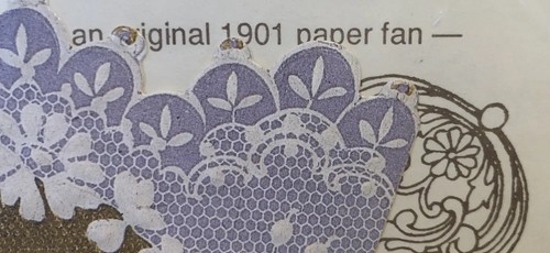 Turn of The Century Fan Greetings 1901 Old Print Factory 1978 NEW Sealed 14"x10' - 第 4/7 張圖片