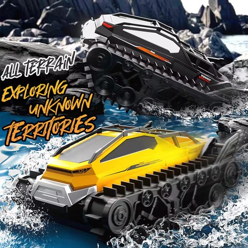 RC Anfibious Auto 4WD Telecomando Camion Arrampicata Fuori Strada Veicolo Blindato Giocattolo - Foto 2 di 10