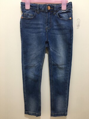 Süße blaue Denim Skinny Jeans für Mädchen 6 Jahre  