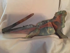 Copper Hand Designed Animal - "IGUANA" - BCE Studios - Excellent Condition