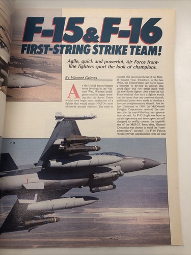 International Combat Arms September 1988 Special Air Power issue - Picture 4 of 5
