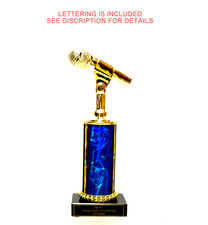 MICROPHONE TROPHY MICROPHONE KARAOKE MC AWARD 12 COLORS
