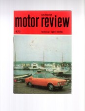 Czechoslovak Motor Review Magazine September 1973, Jawa, Skoda etc