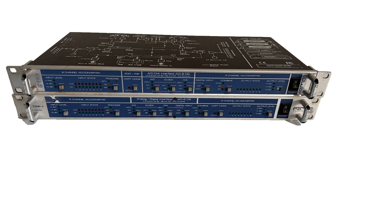 RME ADI-8 DS - A/D and D/A Converter (One) THS | eBay