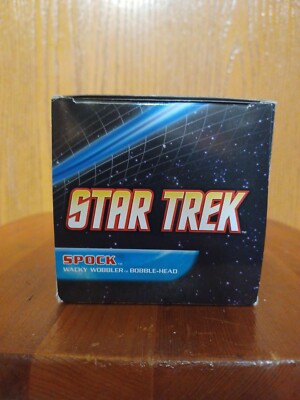 Metallic Spock Star Trek Talking Wacky Wobbler | eBay