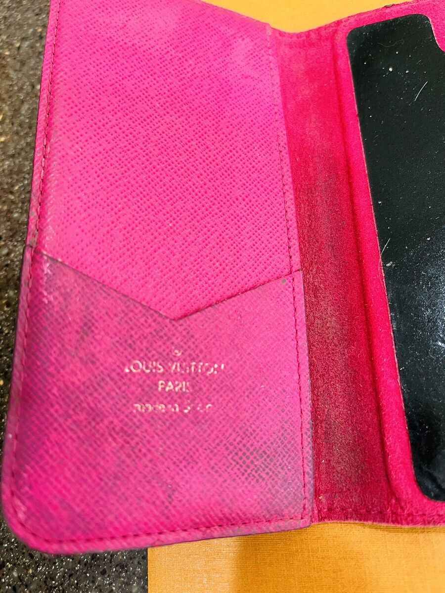 Louis Vuitton Monogram IPHONE 8 & 7 Folio iPhone Case Rose Pink flip LV  M61906