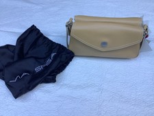 Via Spiga Handbag Camel Leather  Odell #34589 Domino Collection - Brand New