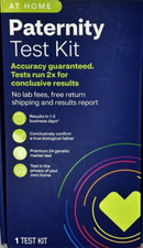 CVS - Paternity Test Kit - 1 Kit - Test Runs 2X - Brand New - FACTORY SEALED