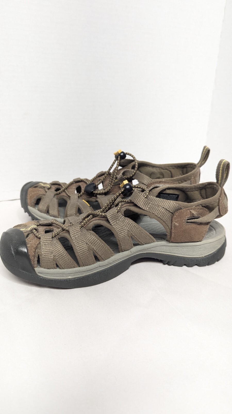 Sandali impermeabili KEEN Whisper marroni donna 7 scarpe outdoor escursionismo