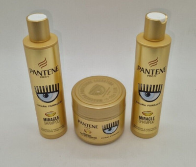 Pantene Pro-V Chiara Ferragni Miracle Keratin 2x250ml Shampoo + 300ml Schutzmask