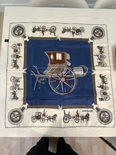 Daniel La Foret Vintage Silk Scarf 30  Squared