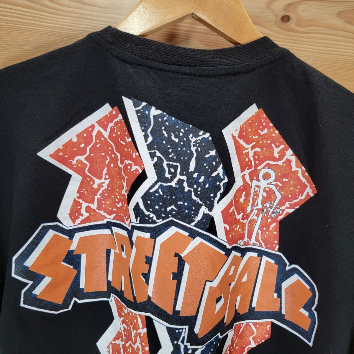 Vintage Adidas Streetball T Shirt Men Medium RARE 90s Hip
