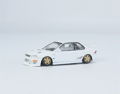 BMC 1/64 Scale Subaru Impreza WRX Type R 3-6 Gen White Diecast Car