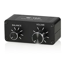 Passive Stereo Preamp HiFi Lossless Speakers Volume Controller for Amplifier