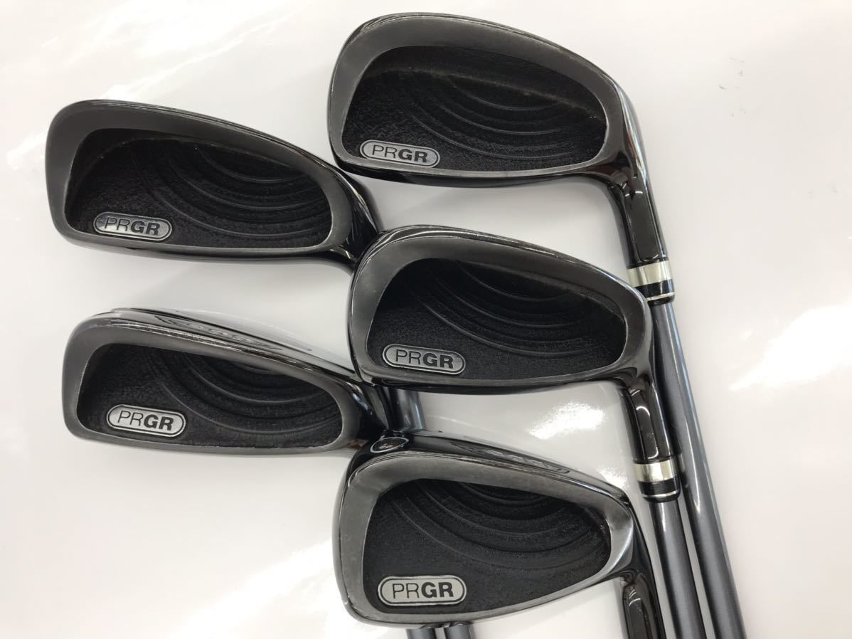 Golf Iron Set PRGR egg 2011 Original Carbon M-40 5pcs 6-P Golf Iron Set PRGR egg 2011 Original Carbon M-40 5pcs 6-P