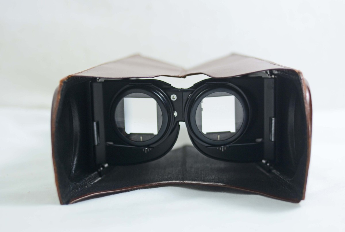 Vintage Rolleiflex Twin-lens Reflex Camera with a Black Leather and