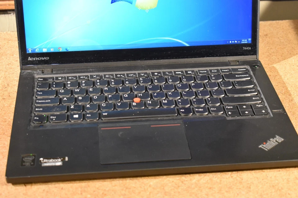 Lenovo ThinkPad T440s Core i5 4GB 256GB SSD Windows 7 Pro 32-bit Touchscreen - Image 3 of 4