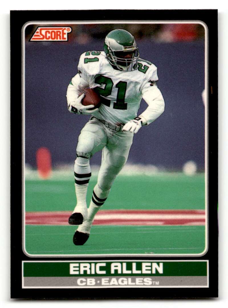 1990 Score #20 Eric Allen Philadelphia Eagles Football Cards 1990 Score #20 Eric Allen Philadelphia Eagles Football Cards