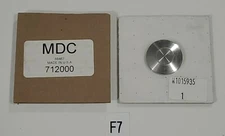 *NEW* LOT OF 2 MDC 712000 Industrial Vacuum Pump Clamp Seal CF NW16 Flange Blank